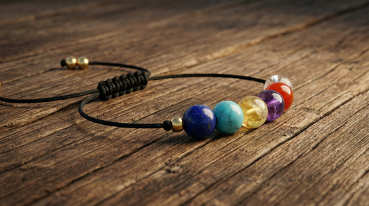 Minimalist creativity crystal bracelet designed to support inspiration and self-expression