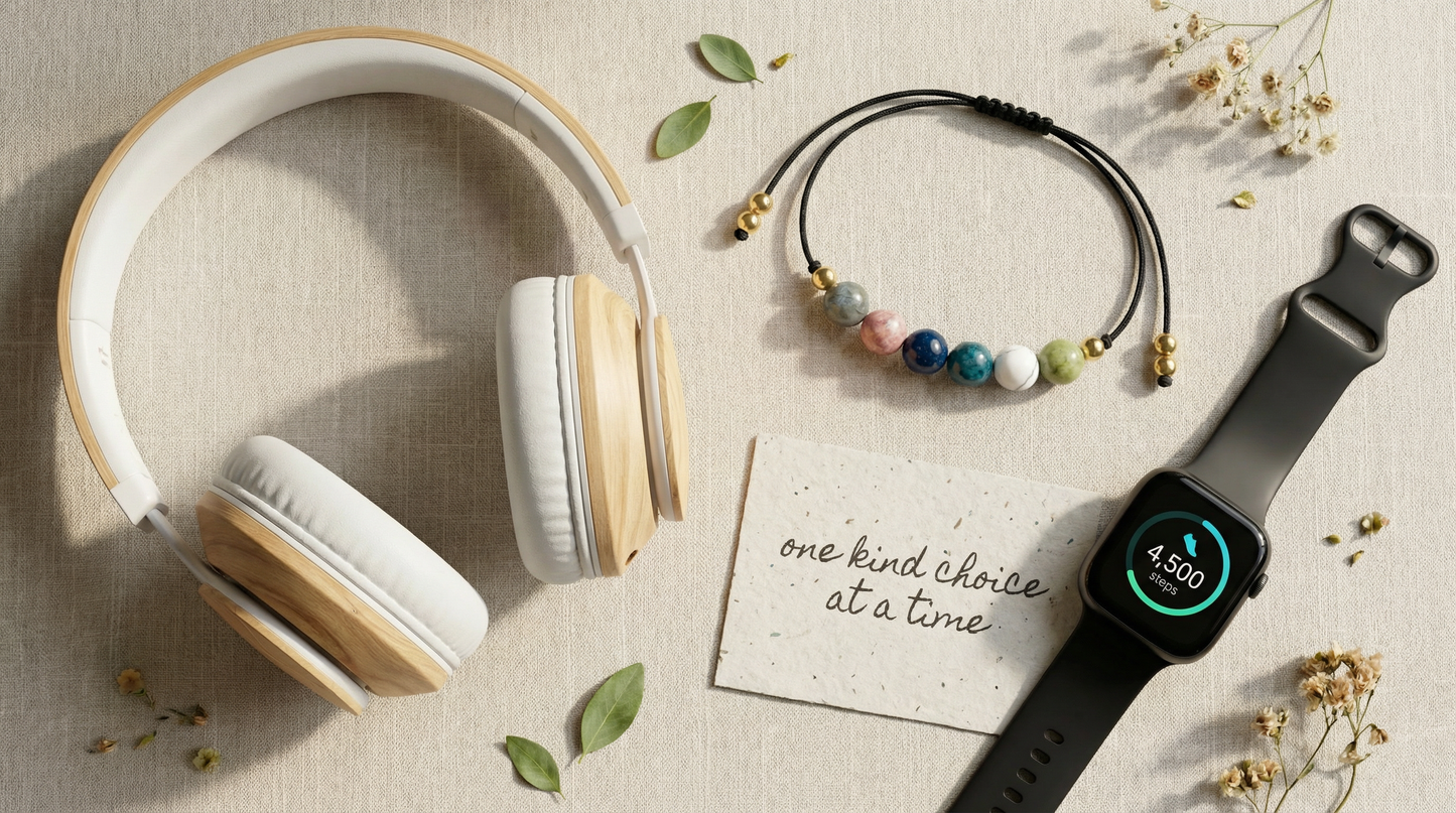 Body Confidence & Healthy Habits Bracelet