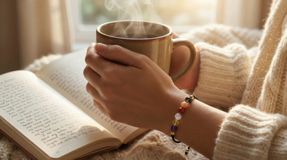 Minimalist recovery and renewal crystal bracelet designed as a symbolic companion for healing journeys